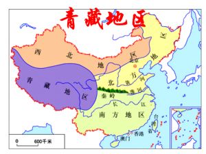 青藏高原_我国西南部广袤地区及主要组成部分