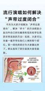 声带闭合不全训练_改善发音的4种方法