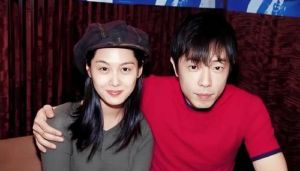 朱茵黄贯中画展_夫妻恩爱，幸福历程回顾