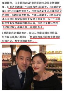 大S汪小菲离婚案_财产争夺与跨国婚姻引热议