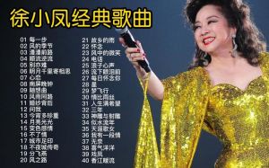 女中音经典歌曲盘点_蔡琴徐小凤等歌手动人旋律回顾