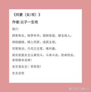 嫁到边关当共妻(古言)，爱情权力交织下的女性命运