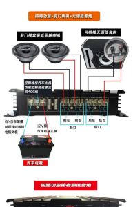 双音圈低音炮4种接法_双音圈低音炮串联并联接法详解，音效好功率足！
