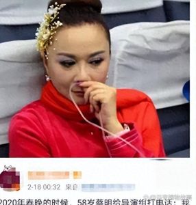 春晚后假蔡明被送给了真蔡明_蔡明仿生机器人同台表演感动观众 科技再好也代替不了真情