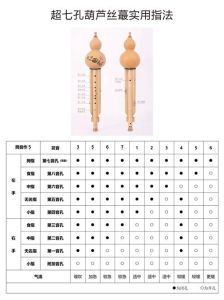 7孔葫芦丝高音1指法_掌握中音7和高音1指法气息，快速提升！